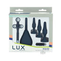 Lux Active Equip 7-piece Anal Training Kit Silicone Black