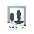 Lux Active Throb 4.5 In. Anal Pulsating Silicone Massager Black