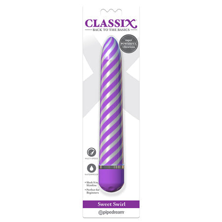 Sweet Swirl Vibrator Purple