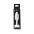 Doxy Ribbed Metal Butt Plug