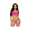 Rainbow Net Tank Mini Dress Os