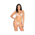 Sheer Butterfly Bra Gstring Multi Md