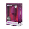 b-Vibe Vibrating Weighted Snug Plug M - 112 g Rose