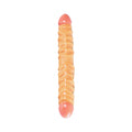 12 inch ivory veined double dildo