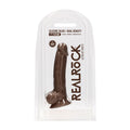 Realrock Ultra - 7 Silicone Dildo Brown
