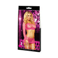 Lapdance Industrial Net Top & Mini Pink