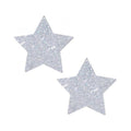 Neva Nude Pasty Starry Nights Silver Glitter