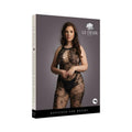 Shots Le Desir Criss-cross Neck Bodystocking Black Osx