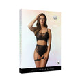 Shots Le Desir 2-piece Bra Set With Garters Black O/s