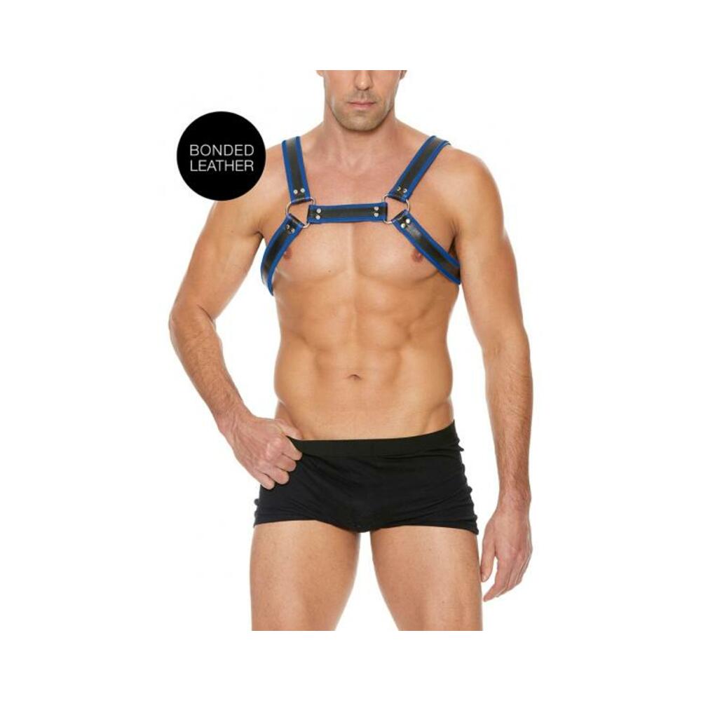 Ouch Harness Men Bull Blue L/XL