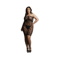 Shots Le Desir Star Rhinestone Dress Osx Black