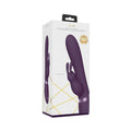 Vive - Taka Rechargeable Auto-inflatable Triple-motor Silicone Rabbit - Purple
