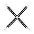 Ouch Diamond Studded Hogtie - Black
