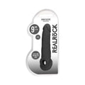 Real Rock Penis Extender With Rings - 9" - 22 Cm - Chocolate
