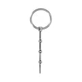 Ouch! Urethral Sounding - Metal Plug - Beaded - 6 Mm