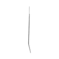 Ouch! Urethral Sounding - Metal Dilator - Curved - 4 Mm