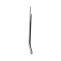 Ouch! Urethral Sounding - Metal Dilator - Curved - 12 Mm