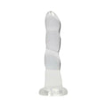Realrock Non Realistic Dildo W Suction Cup 7in Transparent