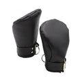 Puppy Play Neoprene Lined Fist Mitts Black