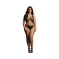 Shots Le Desir Strappy Lace Teddy Black Qs
