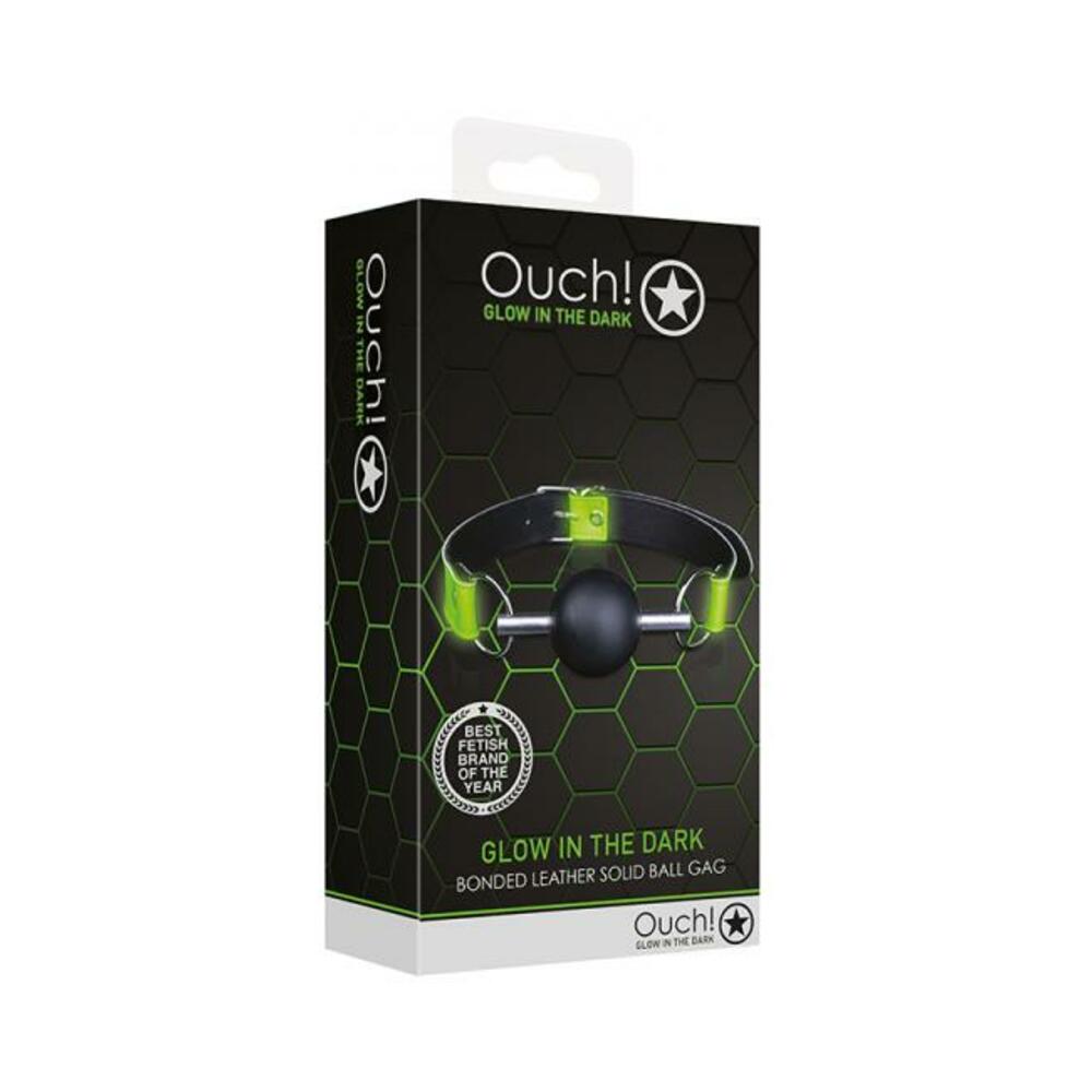 Ouch Solid Ball Gag Gitd