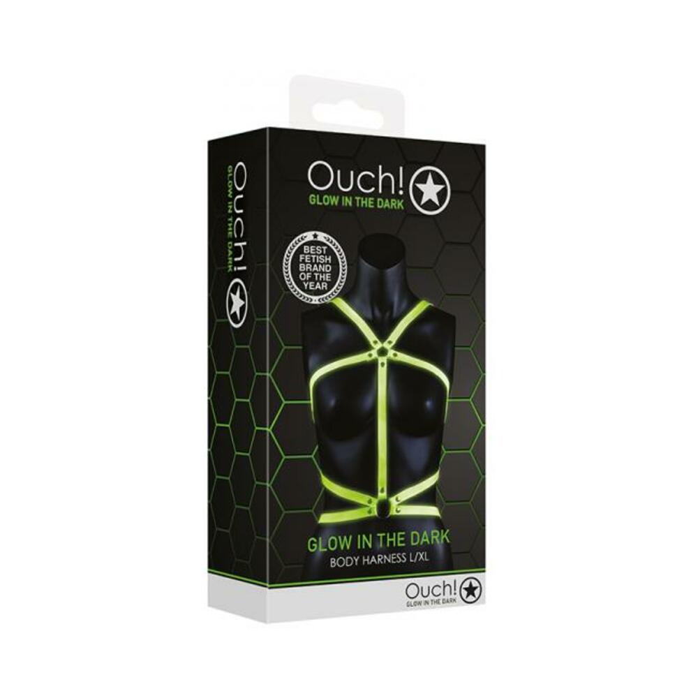 Ouch Body Harness Gitd S/m