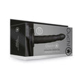 Ouch! Twisted Hollow Strap-on 8 In. Black