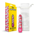 Prints Charming Pop Tease 5 Inch Mini Vibe - Kiss Me - Pink