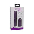 Pocket Rocket Elite Rechargeable Bullet With Removable Sleeve Purple