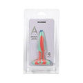 A-play Groovy 4 In. Silicone Anal Plug Sunrise