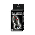 Ass-sation Remote Vibrating And Rotating Anal Plug Black