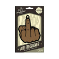 Wood Rocket Air Freshener Middle Finger Peach