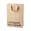 Snarky Gift Bags Wrapped This Myself 3pk