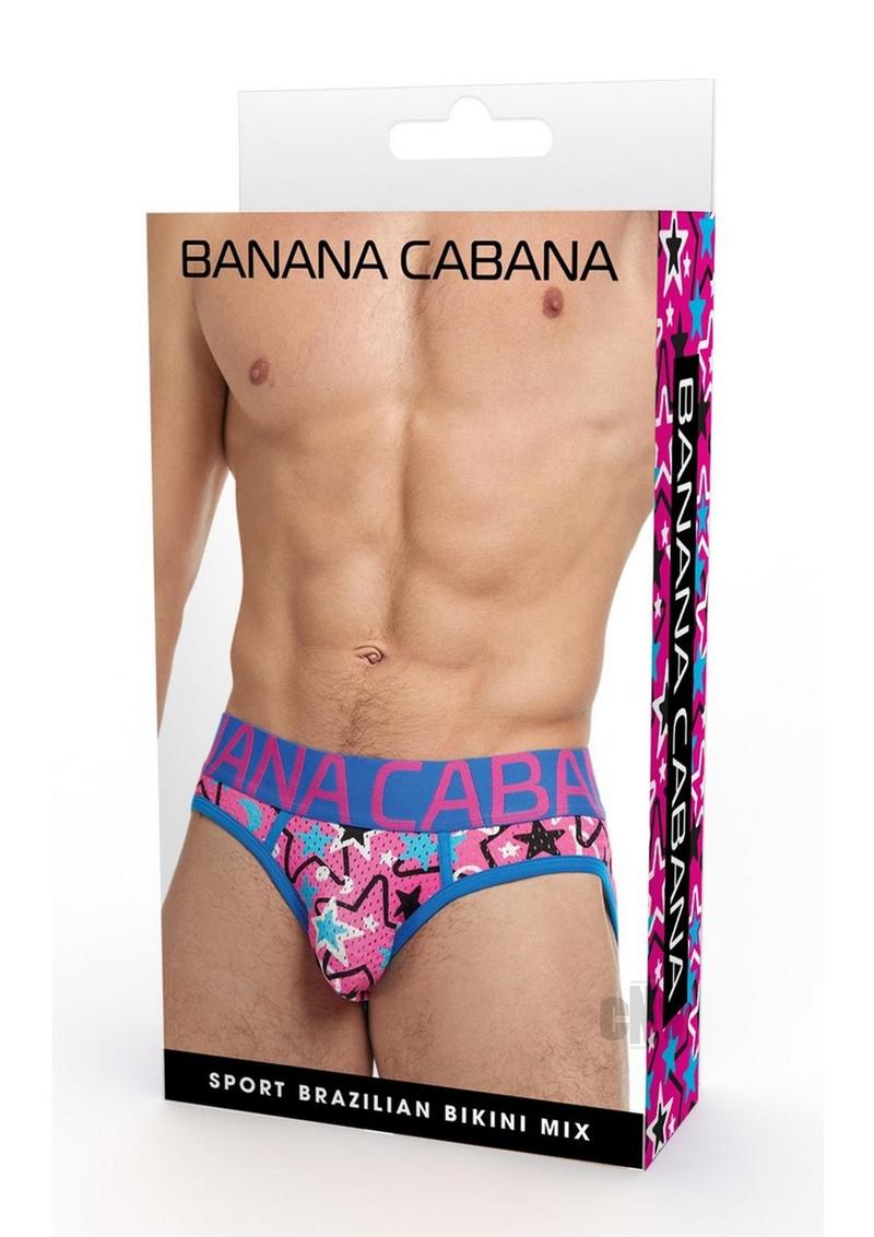 Banana Cabana Eclips Bikini Sm/md Purple