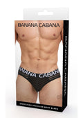 Banana Cabana Sheer Bikini Md/lg Black