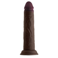 Shaft Model J Liquid Silicone Dong 8.5 In. Mahogany