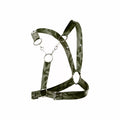 Dngeon Cross Chain Harness Army One Size
