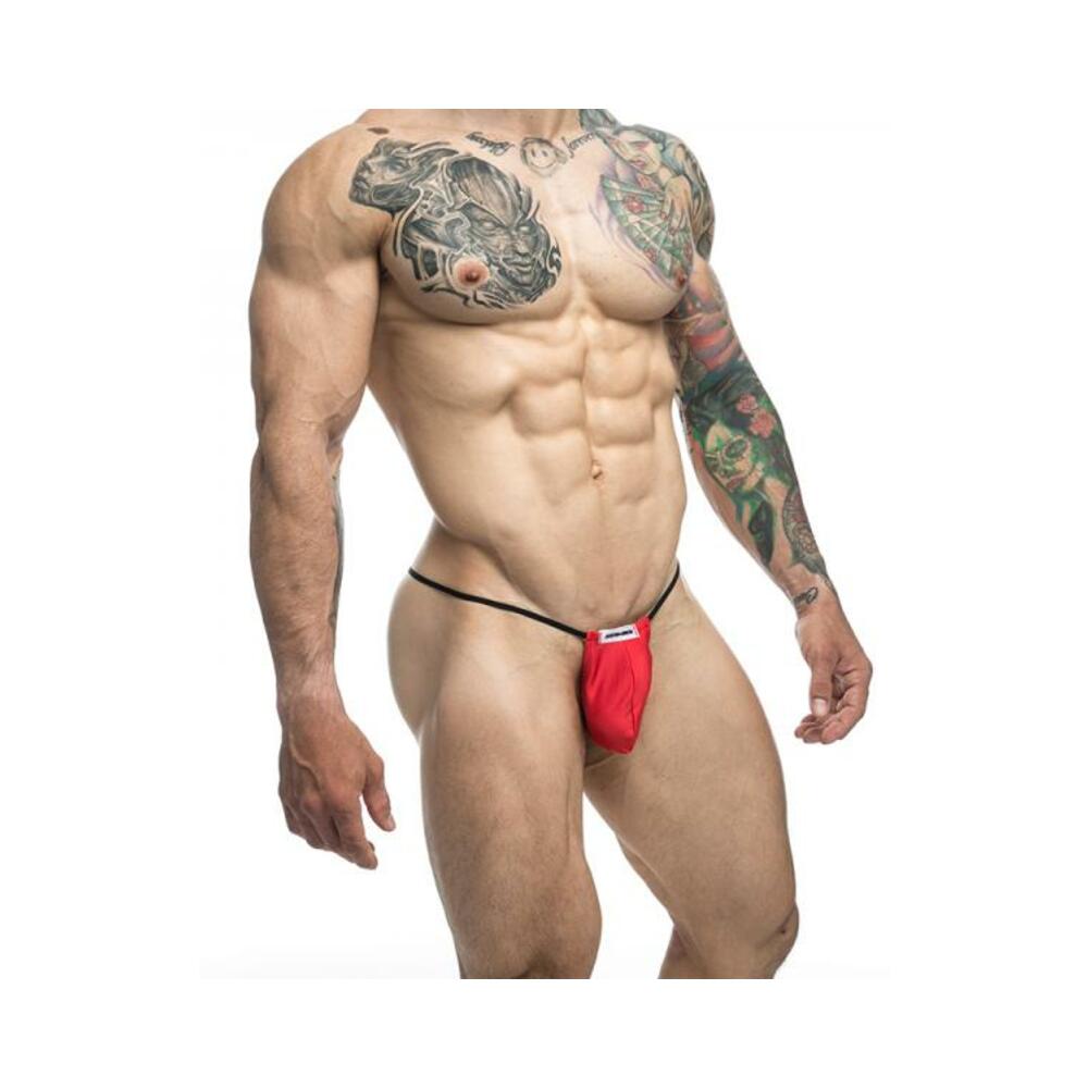 Malebasics Justin + Simon Classic G-string Bulge Red L/xl