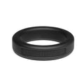Classic 1.4 (36 mm) Silicone Med. Stretch Penis Ring Black