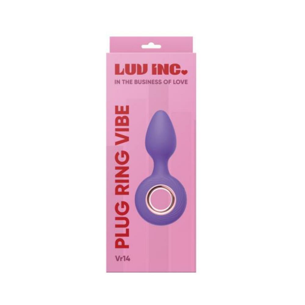 Luv Inc Vr14: Plug Ring Vibe Purple
