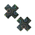 Neva Nude Black Nuclear Nightmare Trippy 3d Holographic X Nipple Pasties