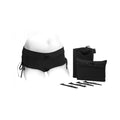 Spareparts Sasha Cinch Booty Short Harness Black Size 4xl