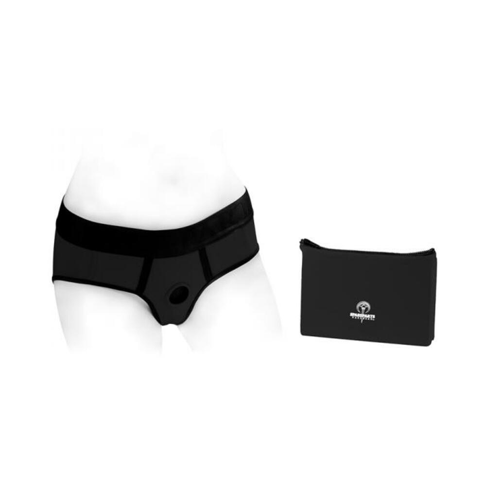Spareparts Tomboi Nylon Briefs Harness Black Size 5xl