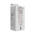 Foxy Tail Butt Plug White