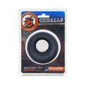 Oxballs Bigger Ox Thick Cockring Silicone Tpr Black Ice