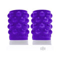 Oxballs Bubbles Nipsuckers Silicone Eggplant