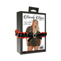 Barely Bare Lace Robe Plus Size Black
