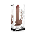 Evolved Flex Skin Poseable Dildo 7.75" - Dark