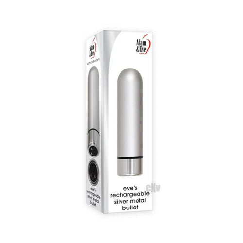 A&E Rechargeable Silver Metal Bullet