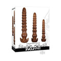 Evolved Twisted Love Butt Plug Set Of 3 Gold